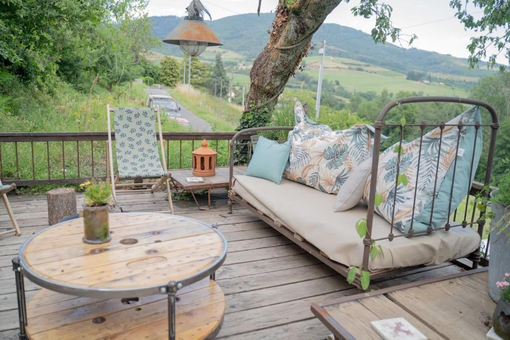 Maison Vigneron - Maison Et Studio Saint-Didier-sur-Beaujeu Buitenkant foto