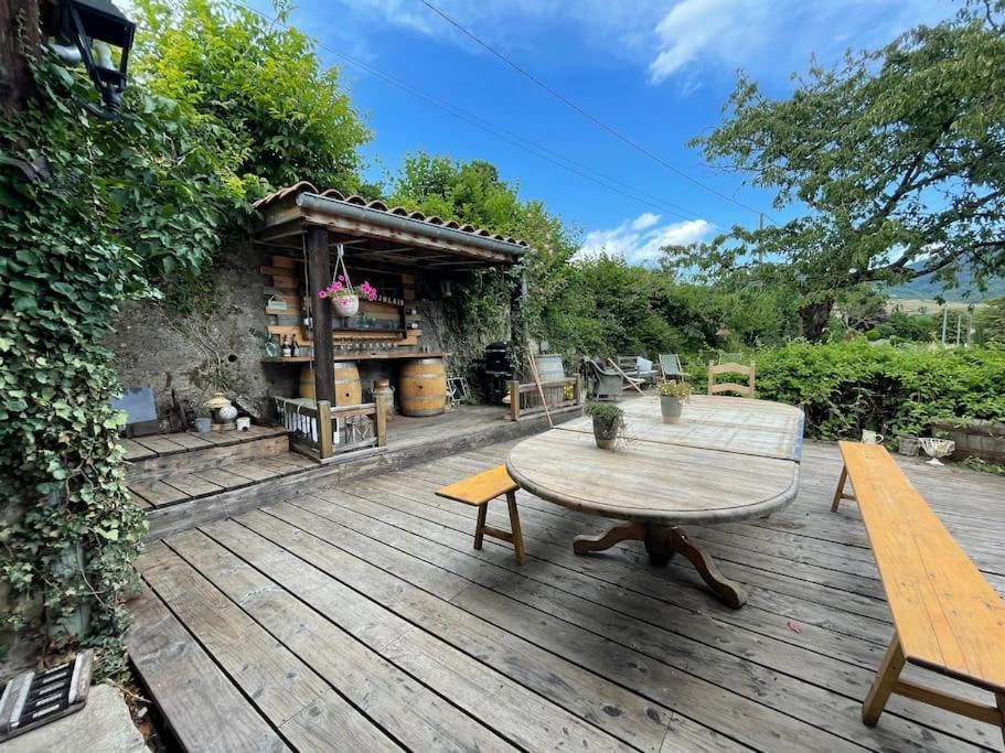 Maison Vigneron - Maison Et Studio Saint-Didier-sur-Beaujeu Buitenkant foto